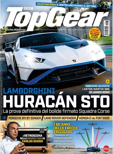 BBC Top Gear Italia – Novembre-Dicembre 2021 Cover