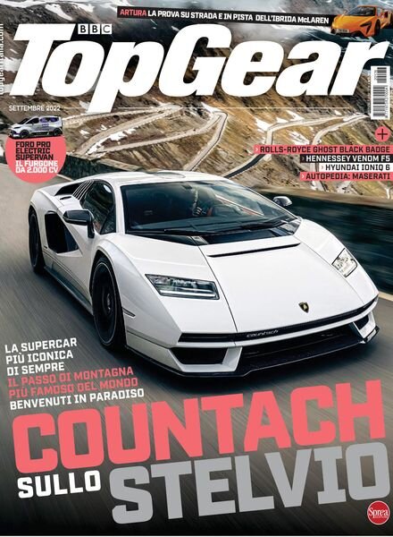BBC Top Gear Italia – Settembre 2022 Cover