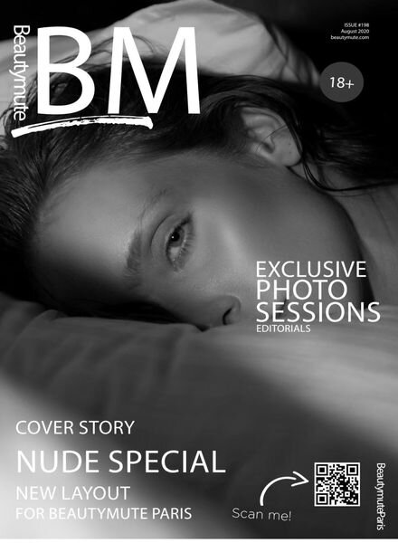 Beautymute Magazine – Nude Special – Issue 198 August 2020 Cover
