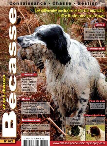 Becasse et ses Chasses – Novembre 2022 – Janvier 2023 Cover