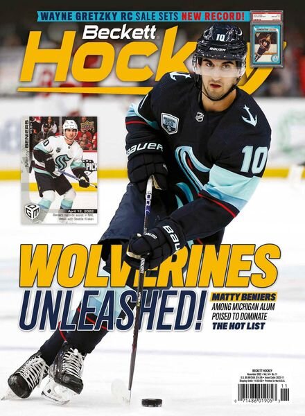 Beckett Hockey – November 2022 Cover