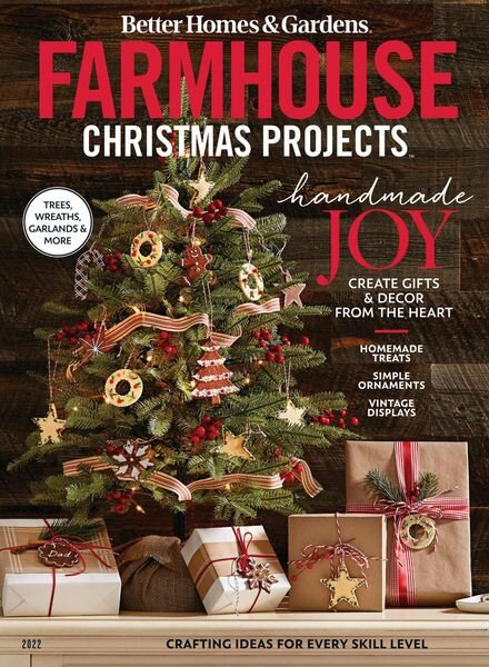 Better Homes & Gardens Farmhouse Christmas Projects – September 2022 Cover