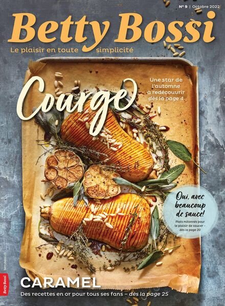 Betty Bossi edition francaise – octobre 2022 Cover