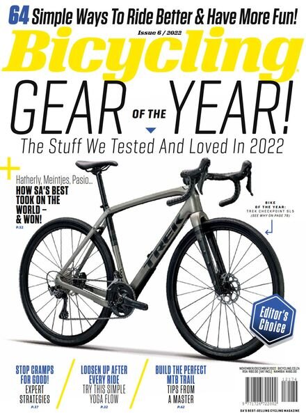 Bicycling South Africa – November 2022 Cover