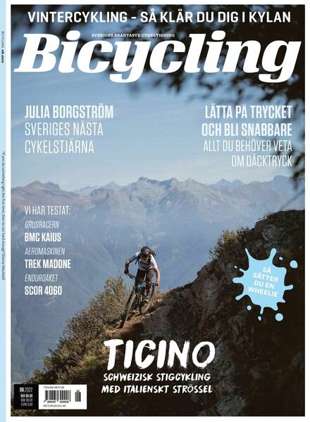 Bicycling Sverige – 13 oktober 2022 Cover