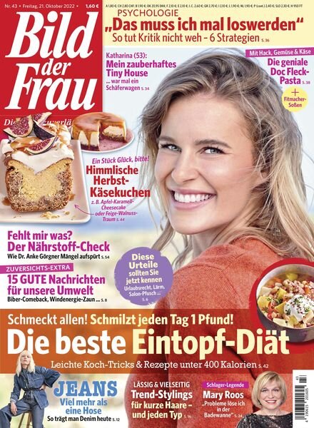 Bild der Frau – 21 Oktober 2022 Cover