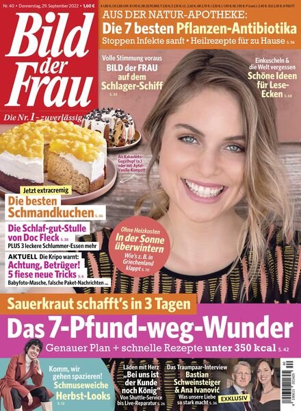 Bild der Frau – 29 September 2022 Cover