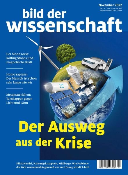 Bild der Wissenschaft – November 2022 Cover