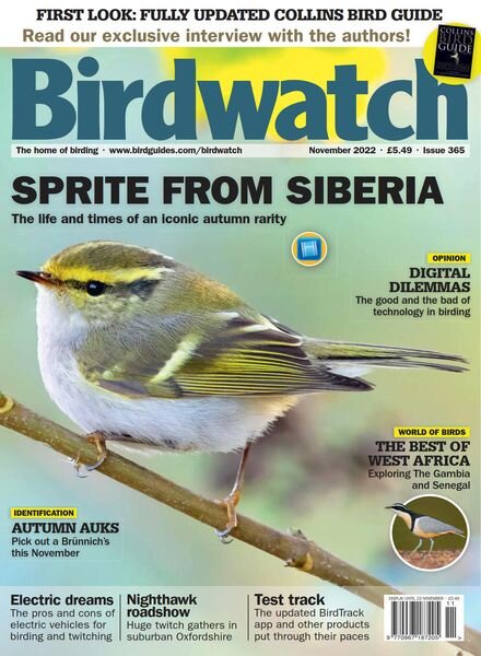 Birdwatch UK – Issue 365 – November 2022 Cover