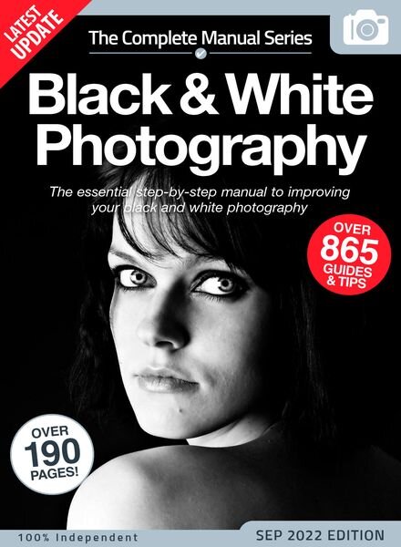 Black & White Photography The Complete Manual – Autumn 2022 Cover