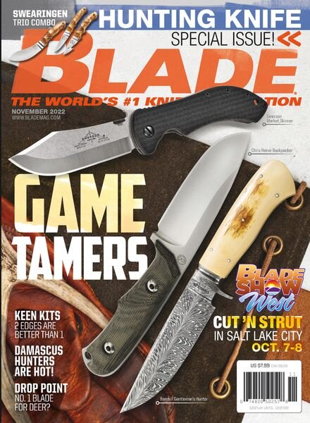 Blade – November 2022 Cover