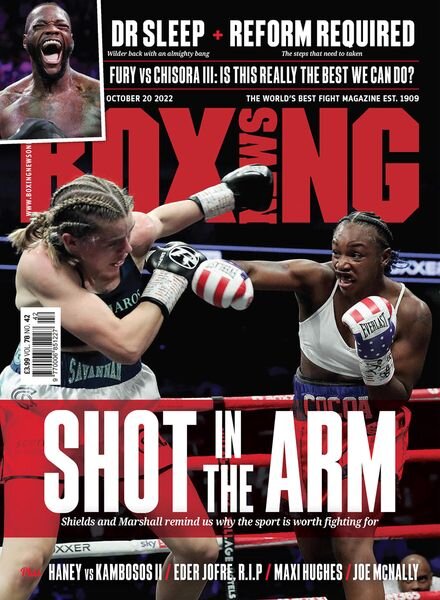 Boxing News – October 20 2022 Cover