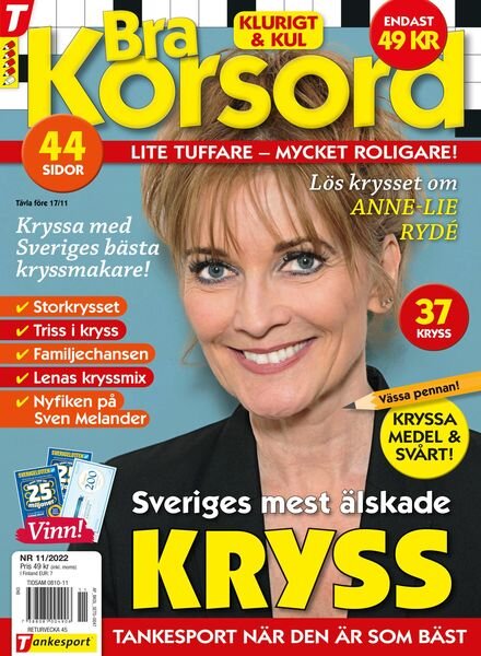 Bra Korsord – 06 oktober 2022 Cover