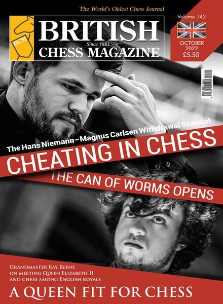 British Chess Magazine – October 2022 Cover