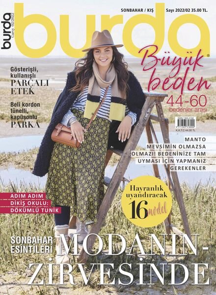 Burda Buyuk Beden – Eylul 2022 Cover