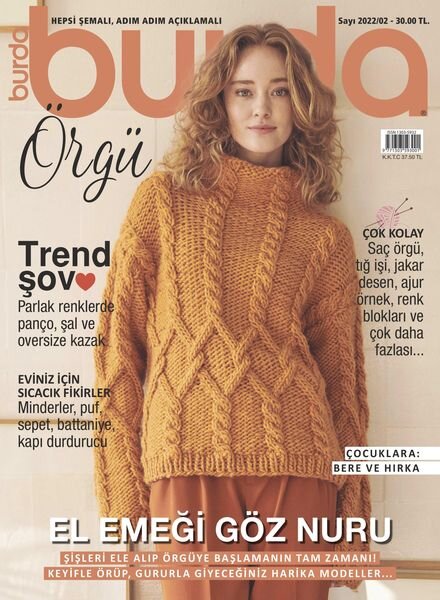 Burda Orgu – Ekim 2022 Cover