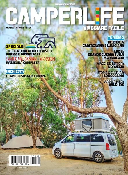 Camper Life – Ottobre 2022 Cover