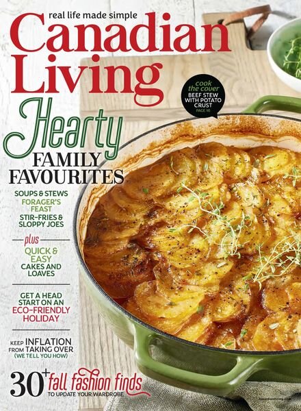 Canadian Living – November 2022 Cover