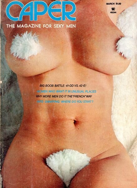Caper – March 1972 Cover