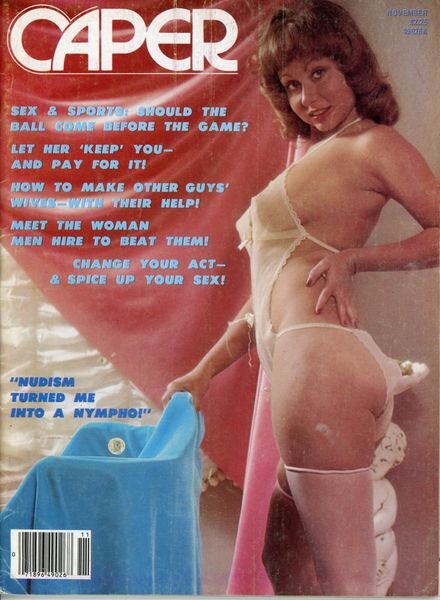 Caper – November 1978 Cover