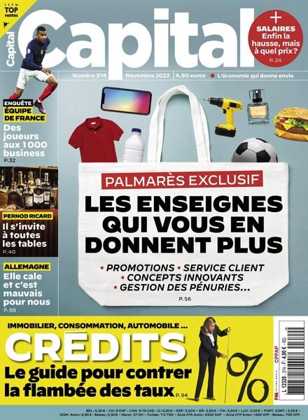Capital France – Novembre 2022 Cover