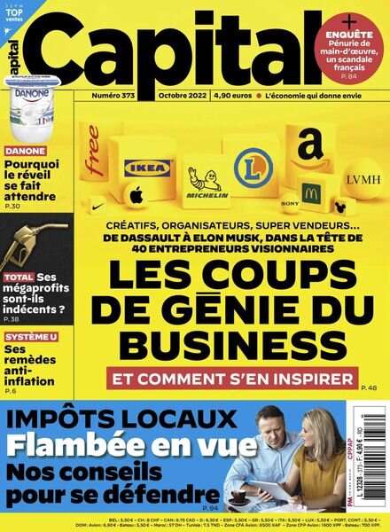 Capital France – Octobre 2022 Cover