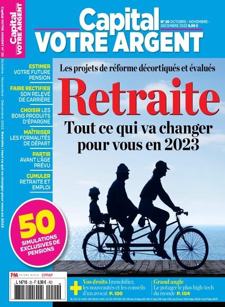 Capital Votre Argent – Octobre-Decembre 2022 Cover