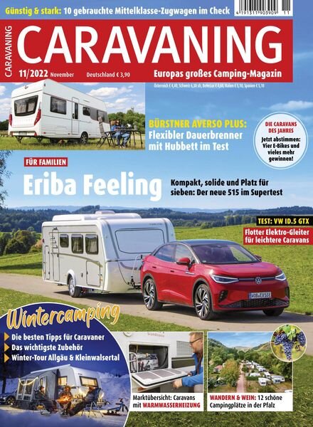 Caravaning – November 2022 Cover