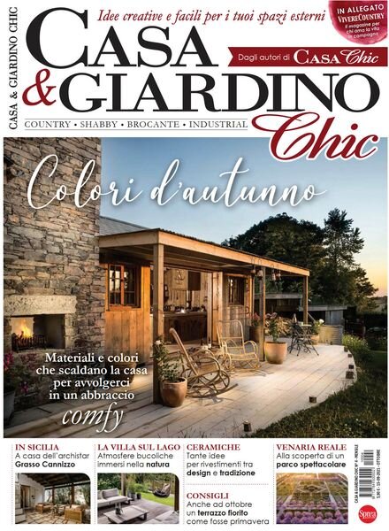 Casa & Giardino Chic – Ottobre 2021 Cover