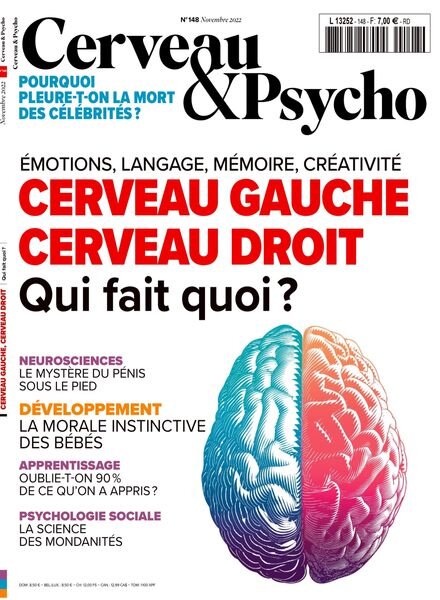 Cerveau & Psycho – Novembre 2022 Cover