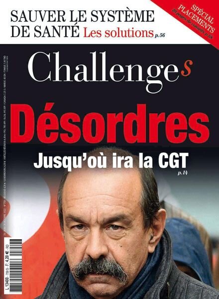 Challenges – 20 Octobre 2022 Cover