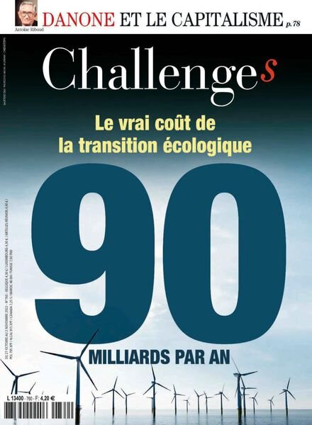 Challenges – 27 Octobre 2022 Cover
