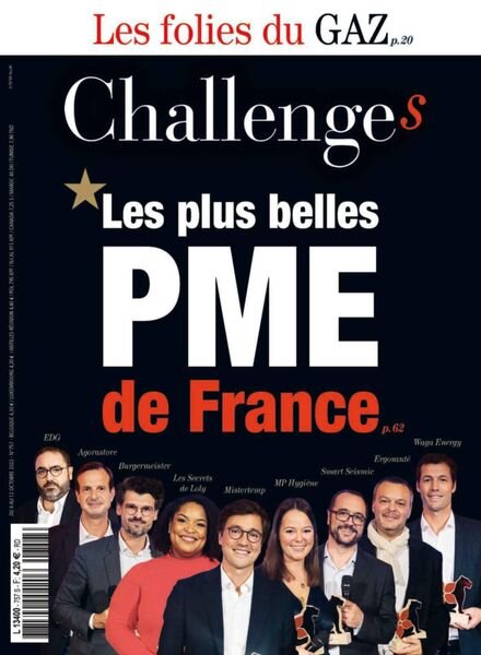 Challenges – 6 Octobre 2022 Cover
