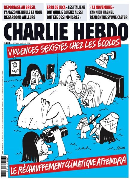 Charlie Hebdo – 5 Octobre 2022 Cover