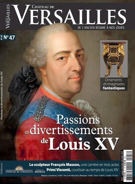 Chateau de Versailles – octobre 2022 Cover