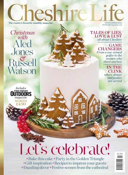 Cheshire Life – November 2022 Cover