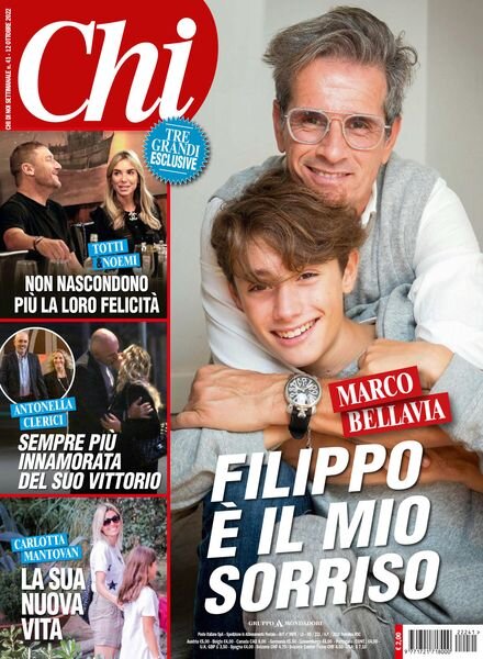 Chi – 12 Ottobre 2022 Cover