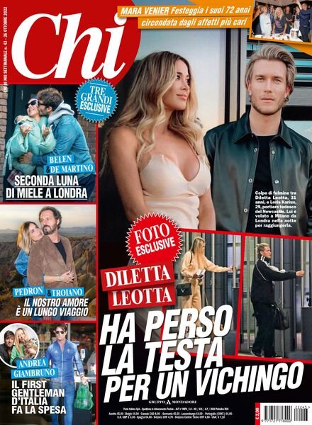 Chi – 26 Ottobre 2022 Cover