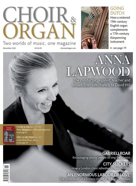 Choir & Organ – November 2022 Cover