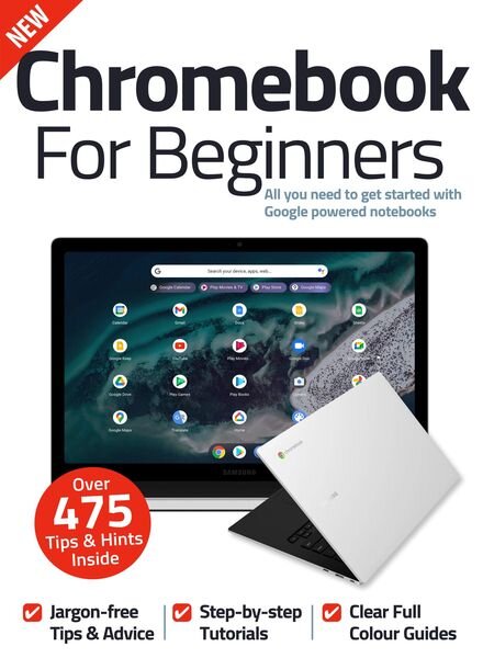 Chromebook For Beginners – October 2022 Cover