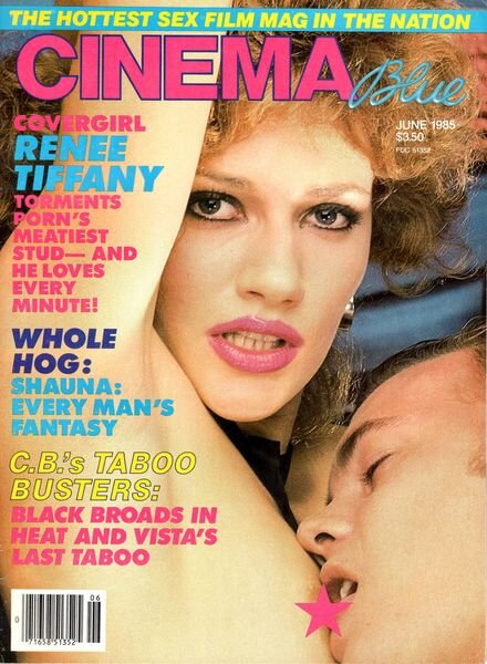 Cinema Blue USA – June 1985 Cover