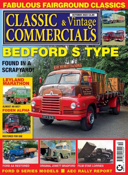 Classic & Vintage Commercials – October 2022 Cover