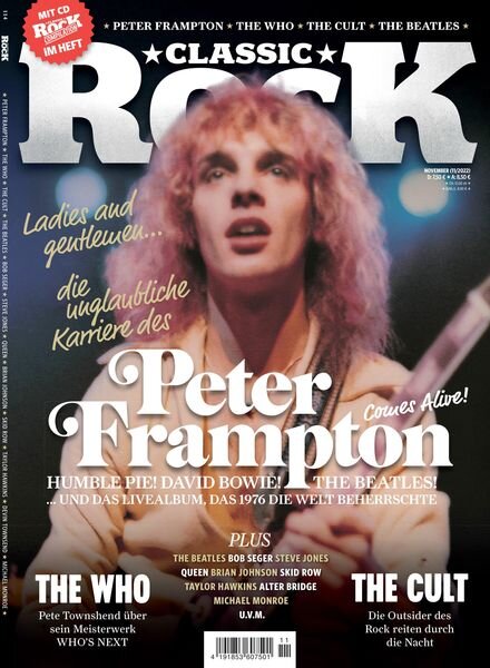 Classic Rock Germany – November 2022 Cover