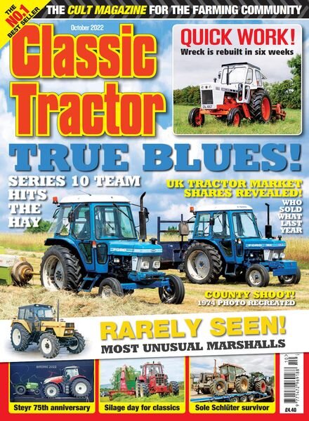 Classic Tractor – October 2022 Cover