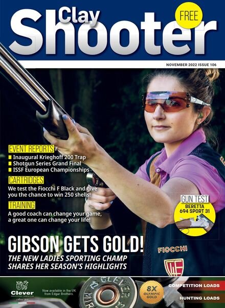 Clay Shooter – November 2022 Cover