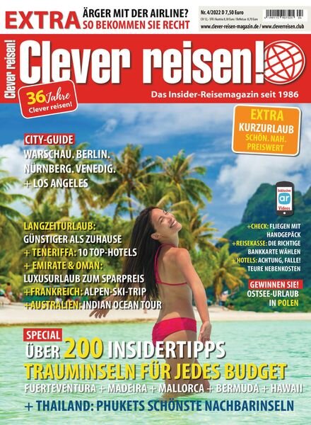 Clever Reisen – November 2022 Cover