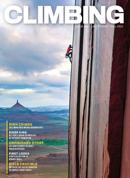 Climbing – September 2022 Cover