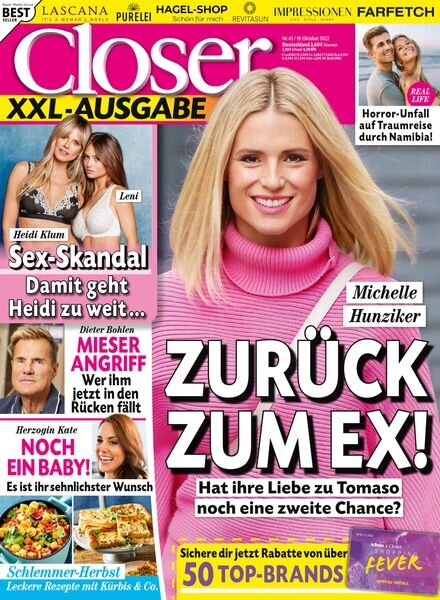 Closer Germany – 19 Oktober 2022 Cover