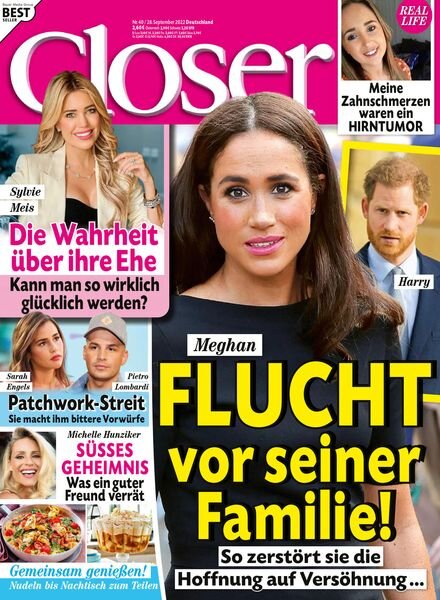 Closer Germany – 28 September 2022 Cover