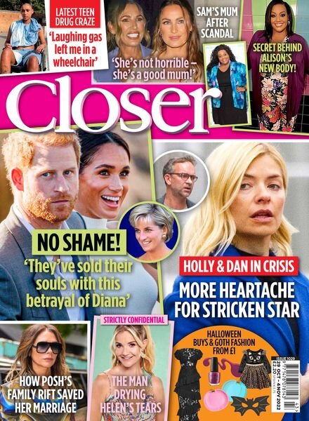 Closer UK – 02 November 2022 Cover